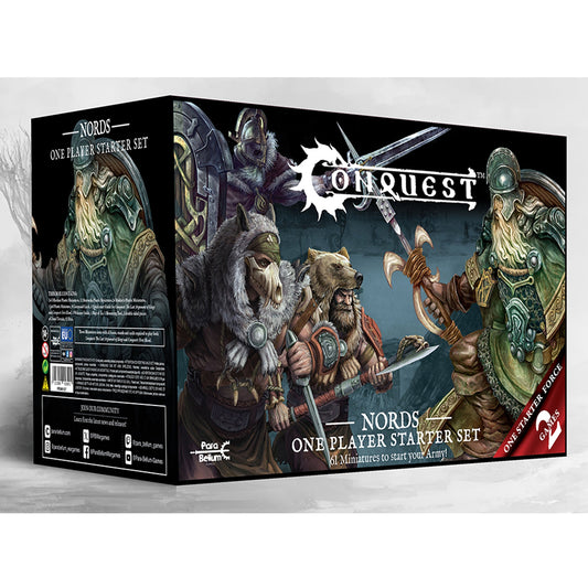 Conquest Miniatures - Nords: Supercharged One Player Starter Set - Bộ Khởi Đầu Miniature Games Chiến Thuật - Para Bellum