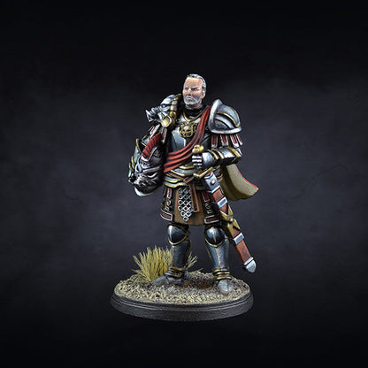 Conquest Miniatures Game - Hundred Kingdoms: Imperial Officer - Mô hình chiến thuật Para Bellum