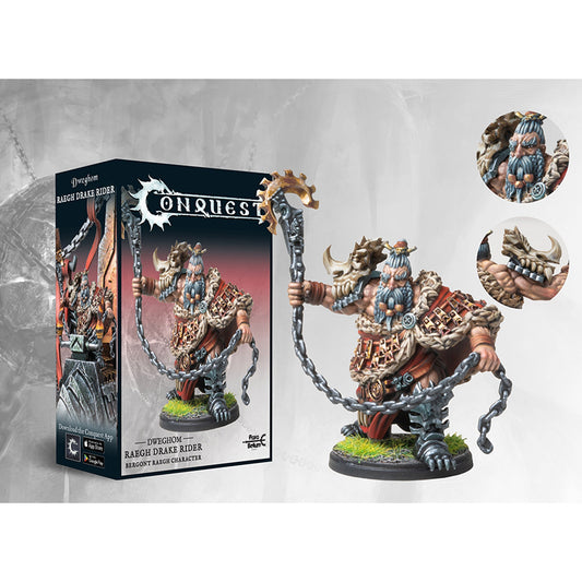 Conquest - Dweghom: Raegh Drake Rider - Mô hình chiến thuật sa bàn - Para Bellum