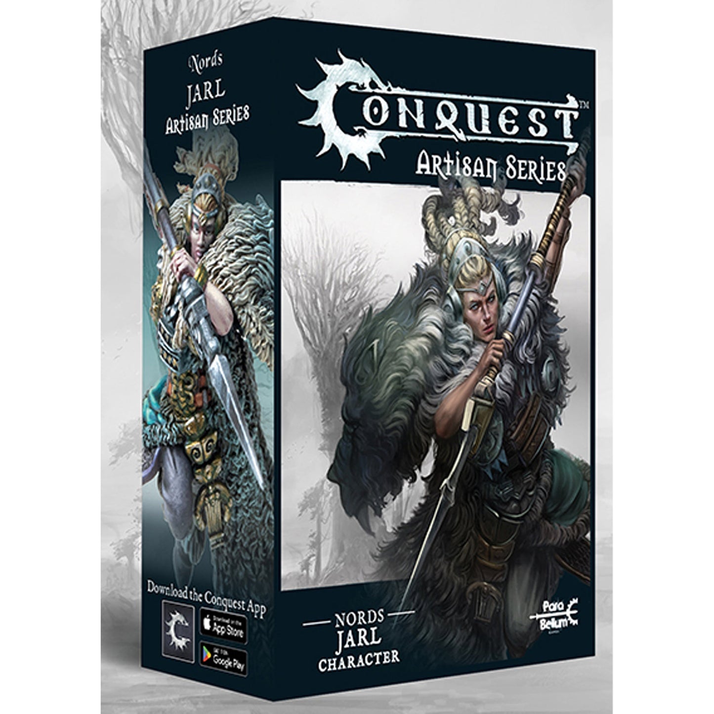 Conquest Miniatures Game - Nords: Artisan Series Female Jarl - Mô Hình Chiến Thuật Cao Cấp Para Bellum