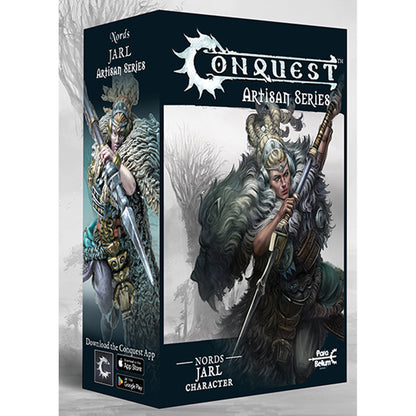 Conquest Miniatures Game - Nords: Artisan Series Female Jarl - Mô Hình Chiến Thuật Cao Cấp Para Bellum