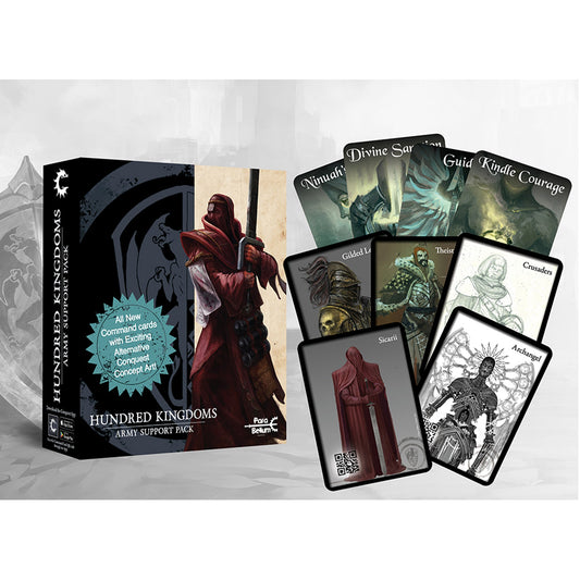 Hundred Kingdoms: Alternate Art Army Support Pack - Bộ Thẻ Hỗ Trợ Game Sa Bàn - Para Bellum