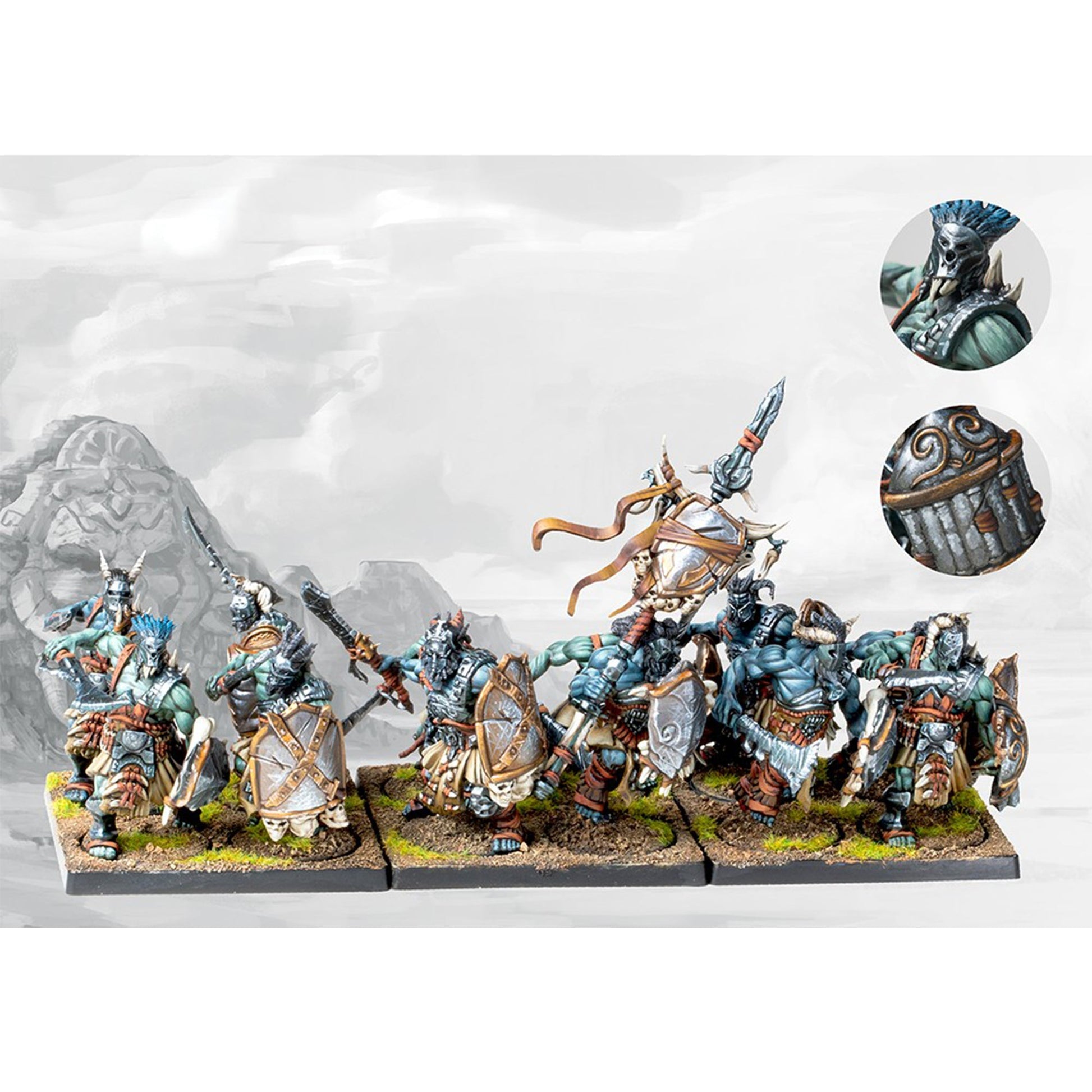 Conquest Miniatures Game - W’adrhŭn: Veterans - Mô Hình Chiến Thuật Cao Cấp - Para Bellum - Góc nhìn khác 3