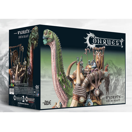 Conquest Miniatures Game - Wadrhuŭn: Drum Beast - Mô Hình Chiến Thuật Sa Bàn Para Bellum - Hình ảnh sản phẩm