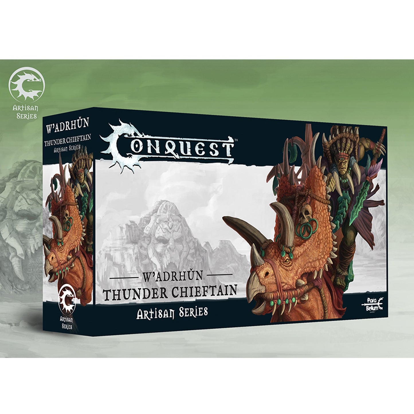 Conquest Miniatures Game - Wadrhuŭn: Thunder Chieftain Artisan Series - Mô hình Figure Cao Cấp - Para Bellum - Hình ảnh sản phẩm