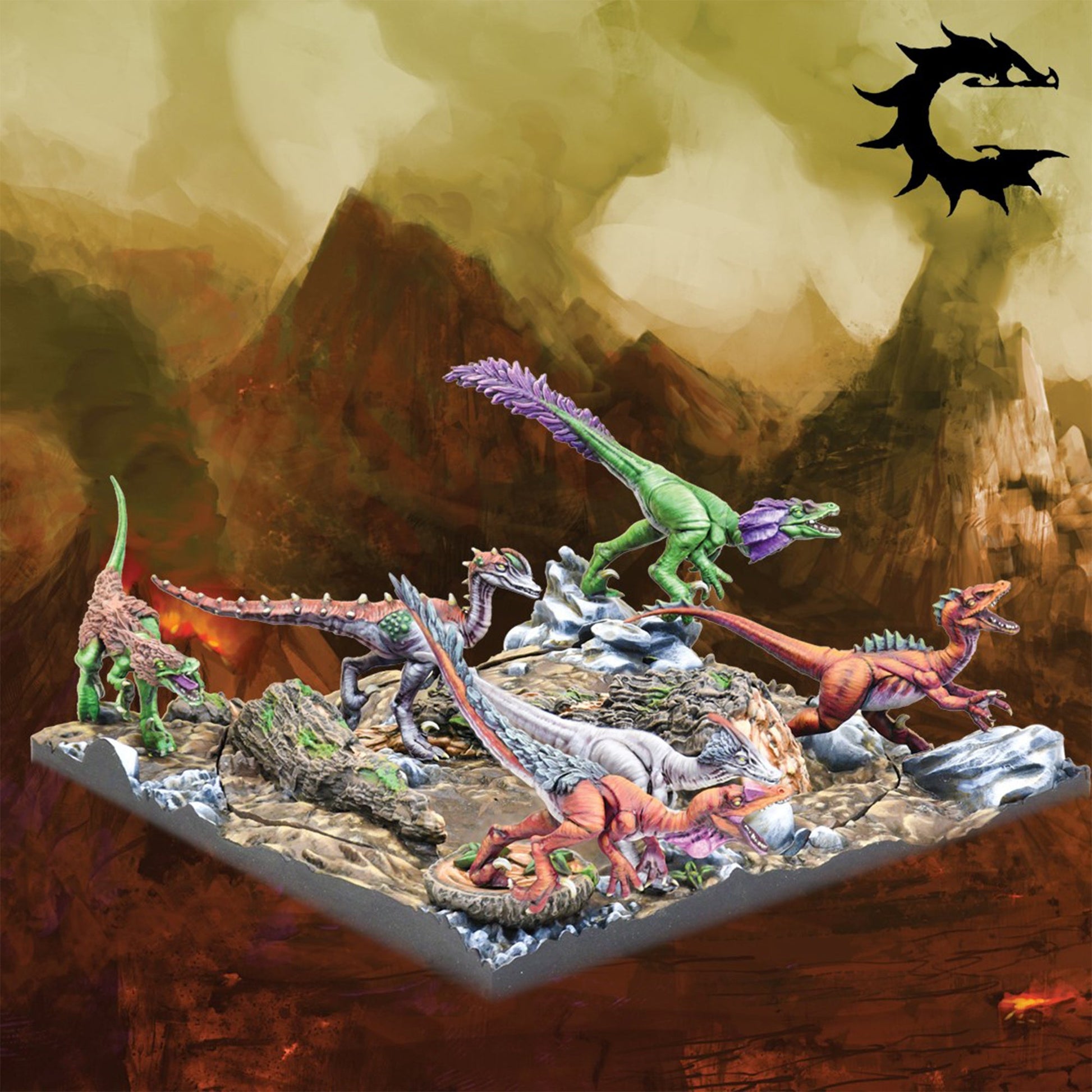 Conquest Miniatures Game - Wadrhuŭn: Deluxe Hunting Bedrock - Phụ kiện sa bàn cao cấp - Para Bellum - Hình ảnh sản phẩm
