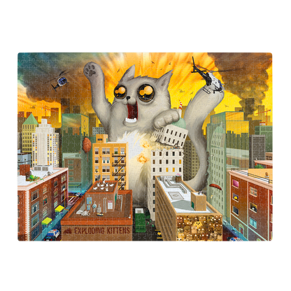 Feline of Unusual Size (1000 Piece Puzzle)