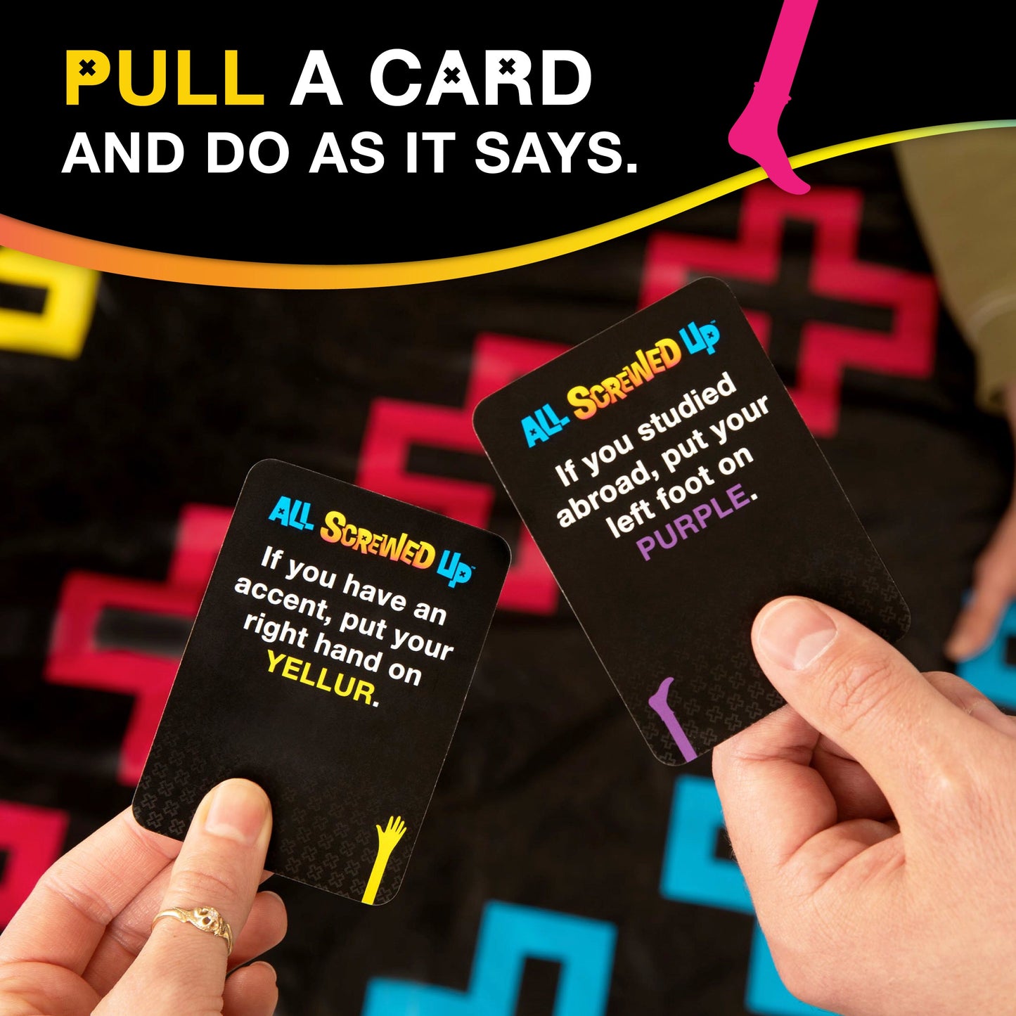All Screwed Up Twister Game - Trò Chơi Tiệc Tùng Vận Động Cho Người Lớn - What Do You Meme?® - Hình ảnh bổ sung 6