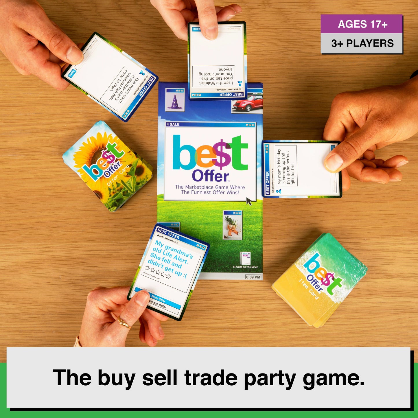 Be$t Offer Online Marketplace Party Game - Board Game Thẻ Bài Tiệc Tùng - What Do You Meme?® by Relatable - Hình ảnh bổ sung 4