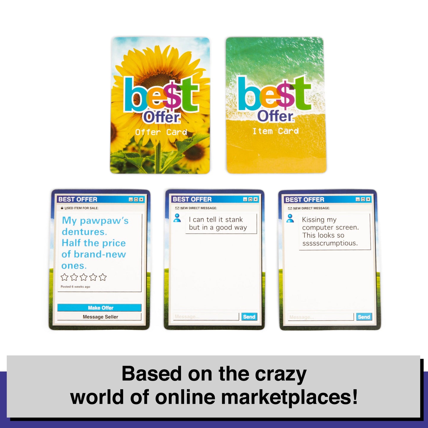 Be$t Offer Online Marketplace Party Game - Board Game Thẻ Bài Tiệc Tùng - What Do You Meme?® by Relatable - Góc nhìn khác 3