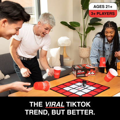 Buzzed™ Flip Cup Frenzy - Trò Chơi Uống Rượu Úp Ly Đối Kháng - Relatable - Hình ảnh bổ sung 4