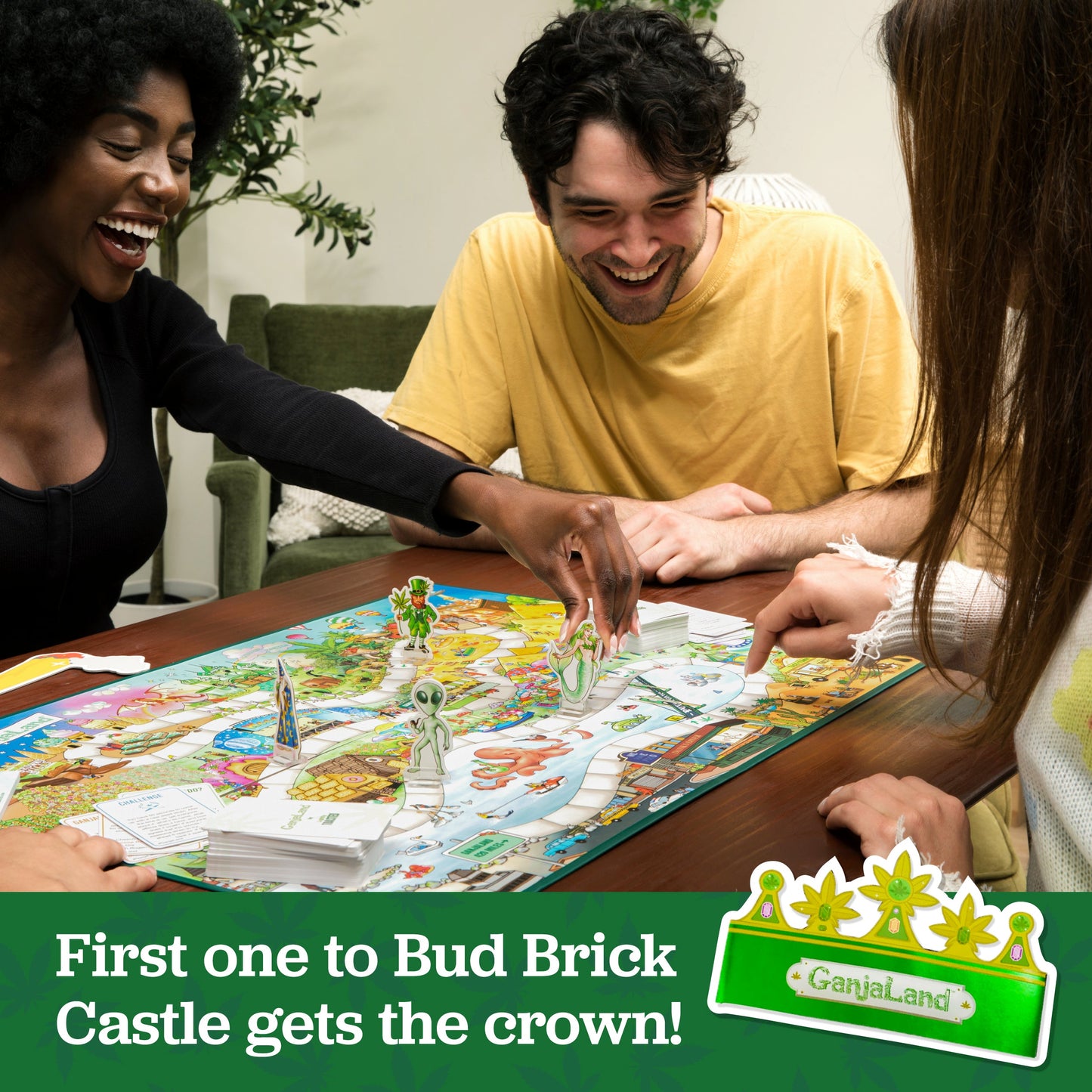 Ganjaland Epic Weed Adventure Board Game - Board Game Tiệc Tùng Người Lớn - Relatable Relatable - ảnh 2 - Board Game