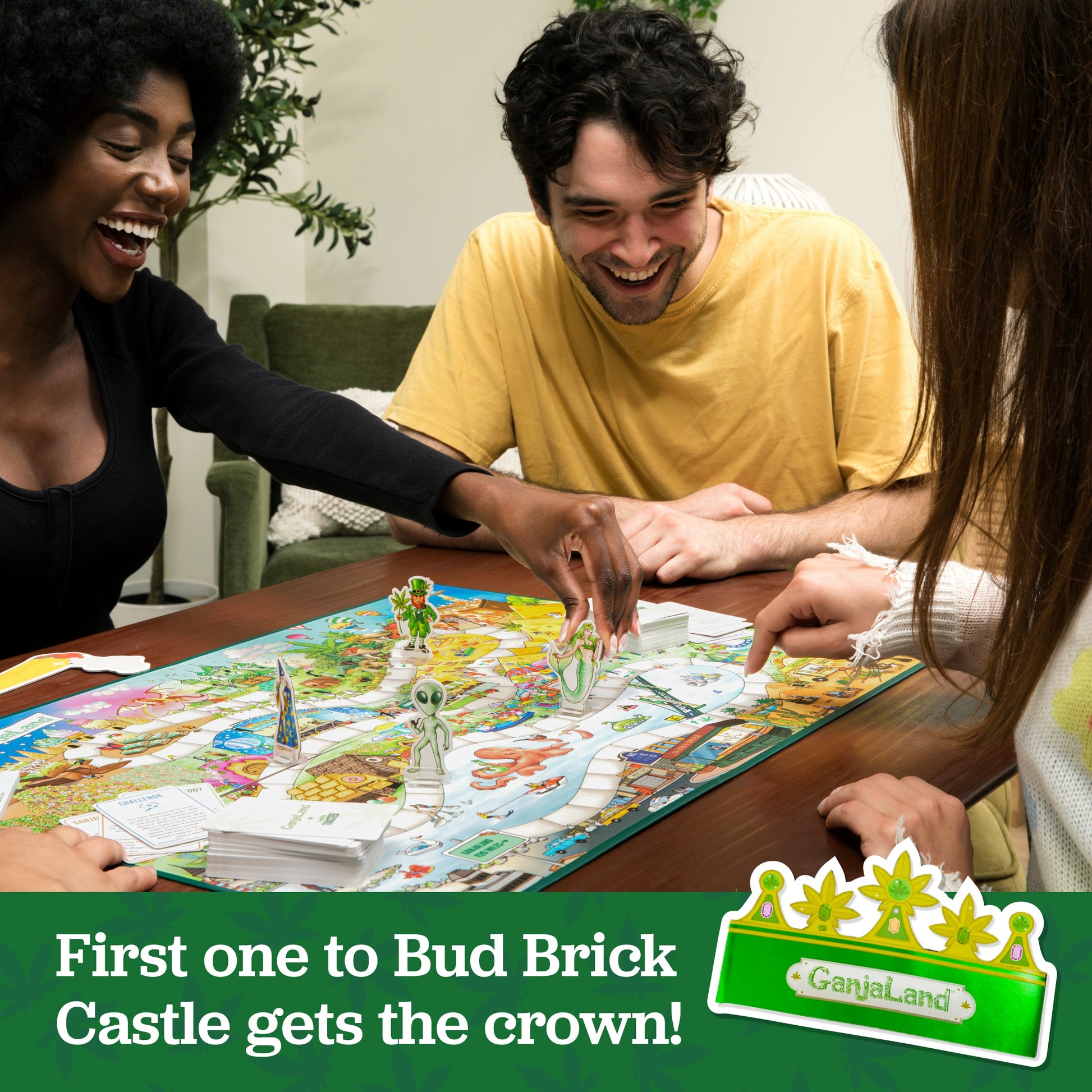 Ganjaland Epic Weed Adventure Board Game - Board Game Tiệc Tùng Người Lớn - Relatable Relatable - ảnh 2 - Board Game