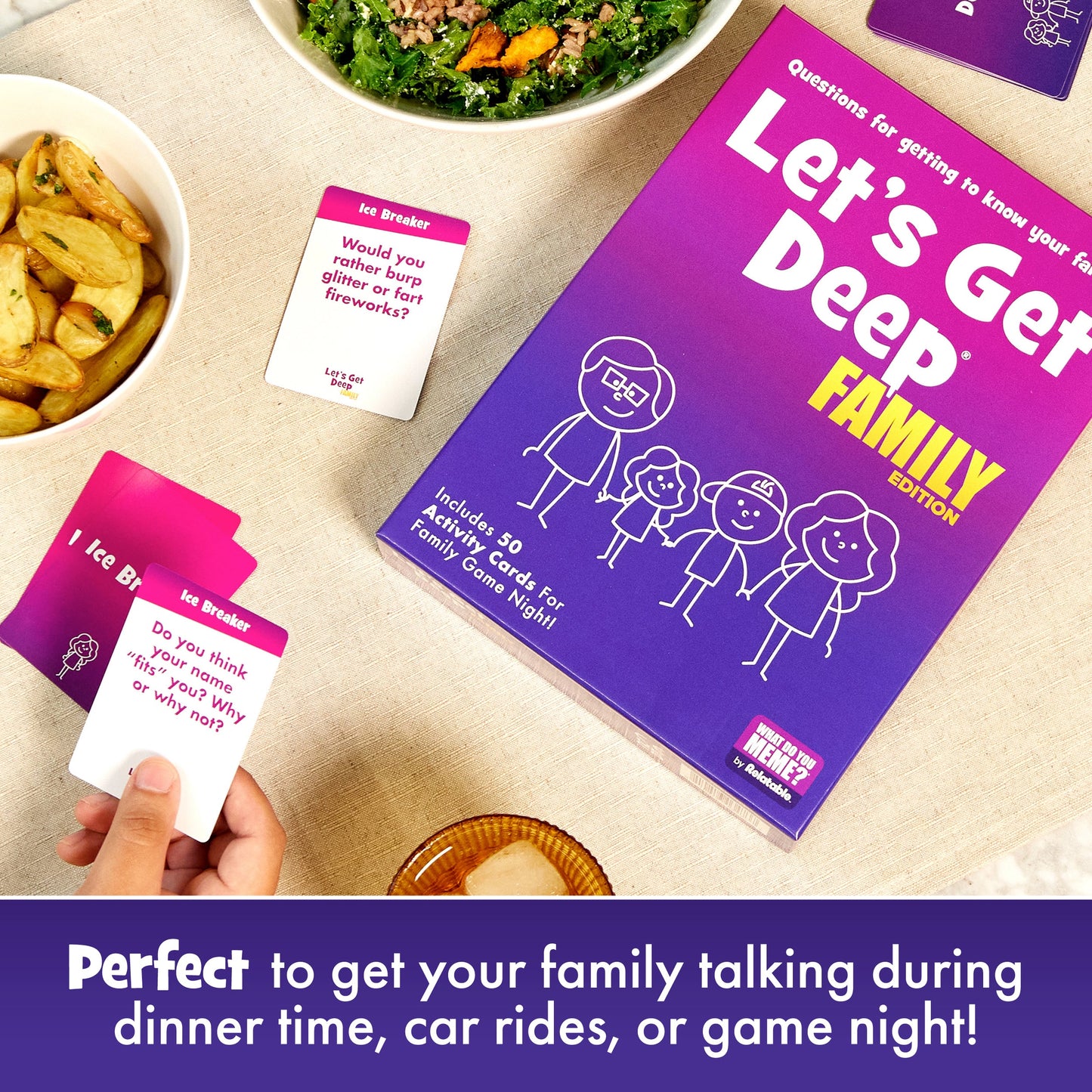 Let's Get Deep® Family Edition - Trò Chơi Thẻ Bài Gắn Kết Gia Đình - Relatable