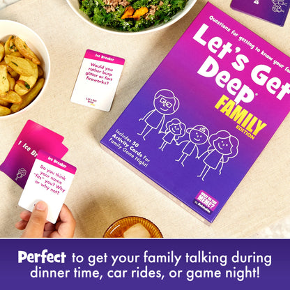 Let's Get Deep® Family Edition - Trò Chơi Thẻ Bài Gắn Kết Gia Đình - Relatable