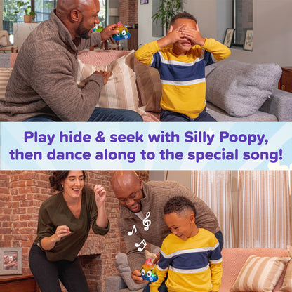 Silly Poopy's Rainbow Hide & Seek™ Đồ chơi trốn tìm tương tác Relatable - Góc nhìn khác 3