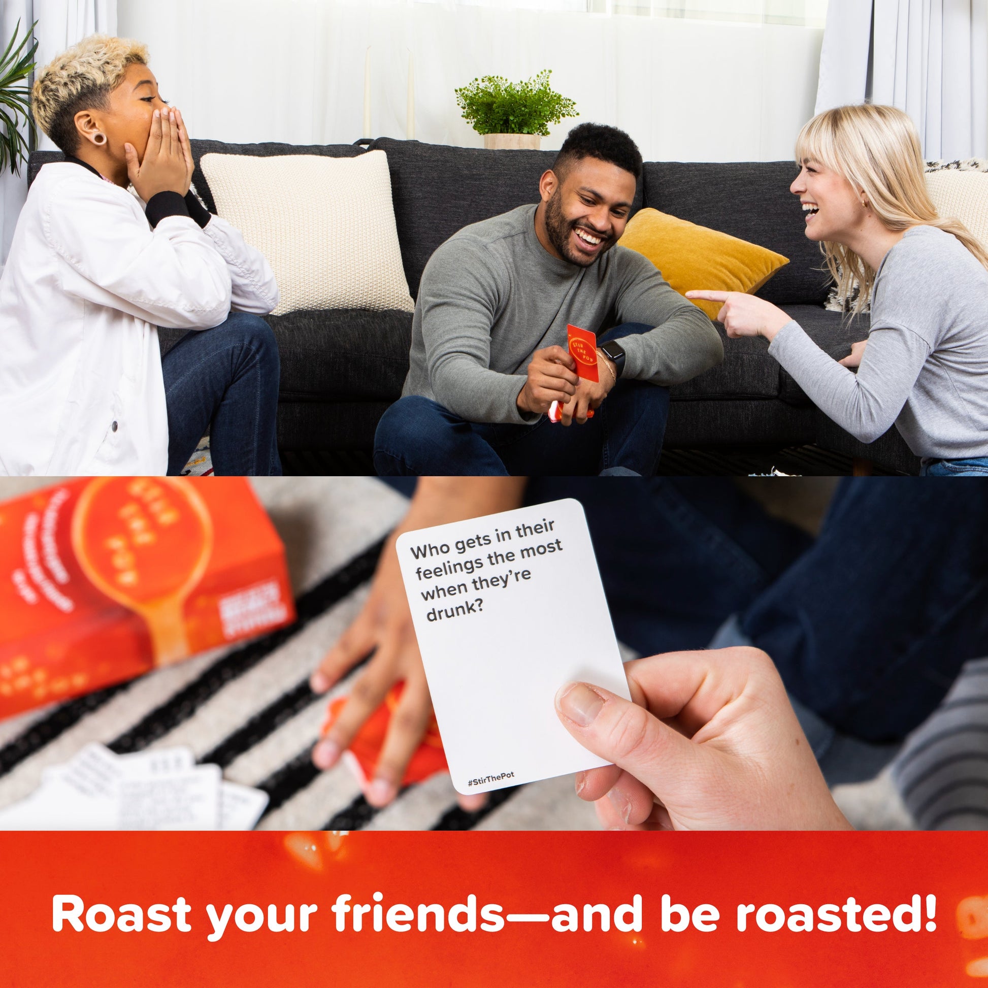 Stir The Pot - The "Roast Your Friends" Card Game - Trò Chơi Thẻ Bài Cà Khịa Bạn Bè - Relatable - Hình ảnh chi tiết 2