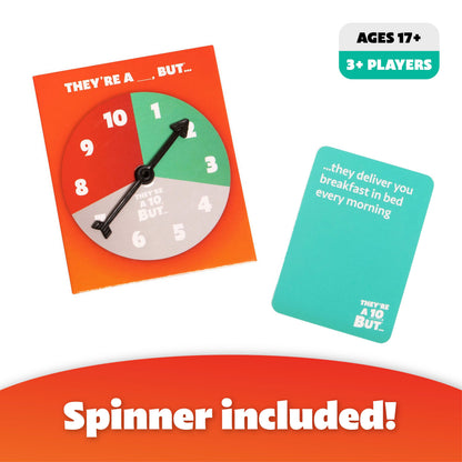They're A 10, But... Board Games Thẻ Bài Tiệc Tùng Người Lớn Relatable - Góc nhìn khác 3
