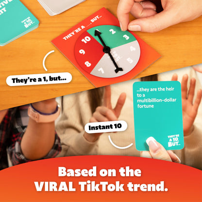 They're A 10, But... Board Games Thẻ Bài Tiệc Tùng Người Lớn Relatable - Hình ảnh bổ sung 4