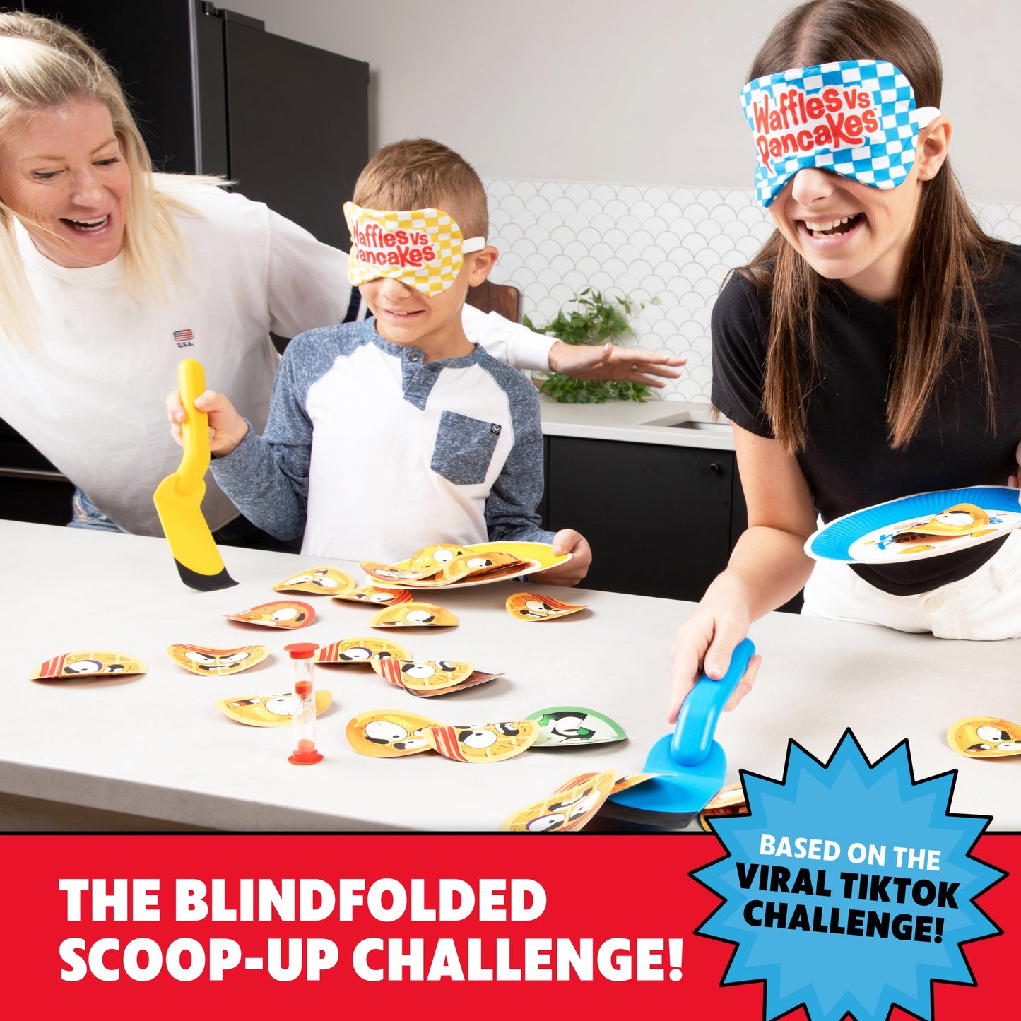 Waffles vs Pancakes: Breakfast Scoop-Up Game - Trò Chơi Gia Đình Vui Nhộn - Relatable - Hình ảnh chi tiết 2