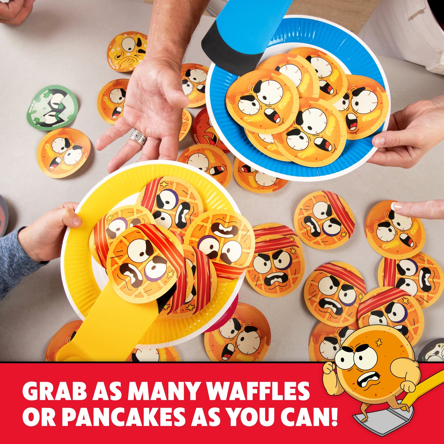 Waffles vs Pancakes: Breakfast Scoop-Up Game - Trò Chơi Gia Đình Vui Nhộn - Relatable - Hình ảnh bổ sung 4