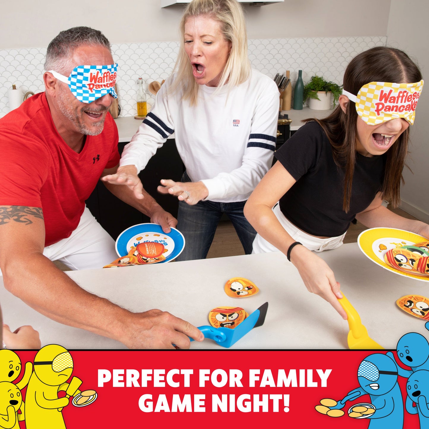 Waffles vs Pancakes: Breakfast Scoop-Up Game - Trò Chơi Gia Đình Vui Nhộn - Relatable - Hình ảnh bổ sung 5