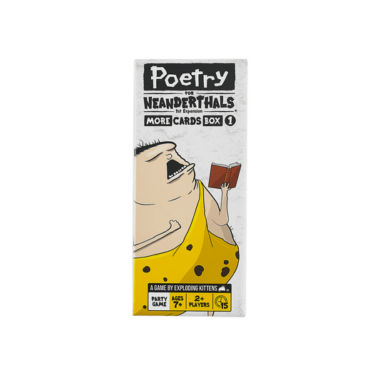 Poetry for Neanderthals Expansion More Cards Box 1 - Bản mở rộng board game thẻ bài - Exploding Kittens