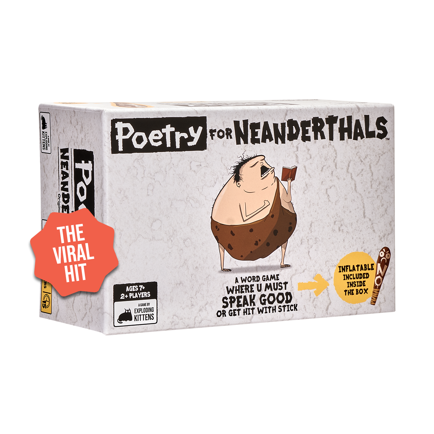 Poetry for Neanderthals Card Game - Trò chơi thẻ bài giải đố tiệc tùng - Exploding Kittens