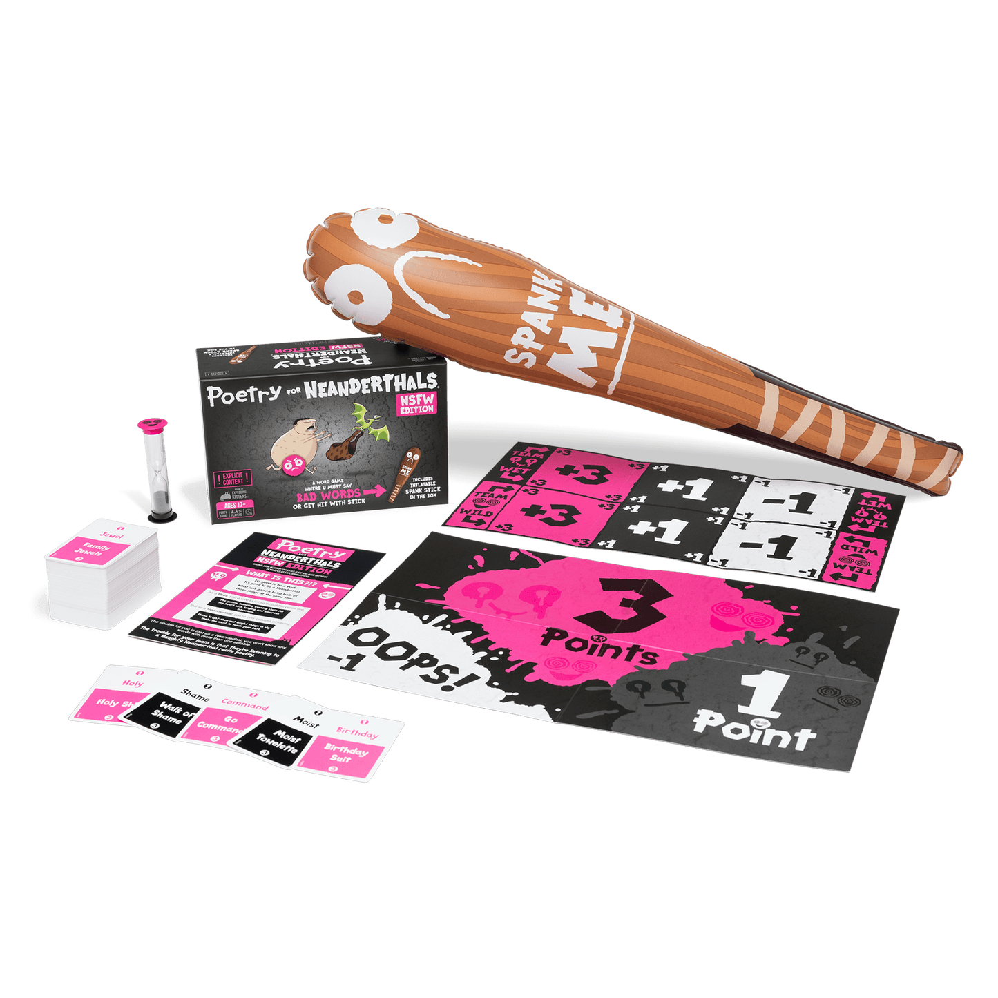 Poetry for Neanderthals: NSFW Edition - Board game tiệc tùng người lớn - Exploding Kittens