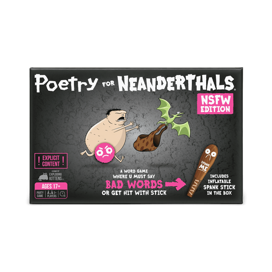 Poetry for Neanderthals: NSFW Edition - Board game tiệc tùng người lớn - Exploding Kittens