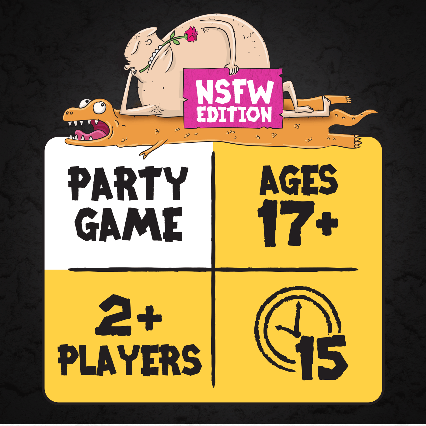 Poetry for Neanderthals: NSFW Edition - Board game tiệc tùng người lớn - Exploding Kittens