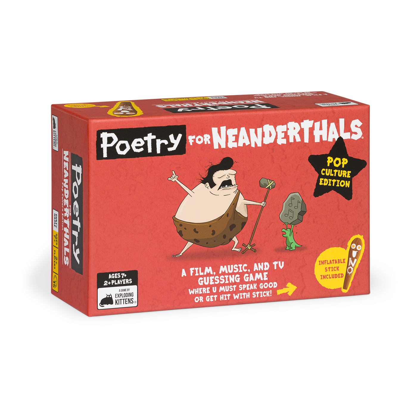 Poetry For Neanderthals: Pop Culture Edition - Board Game đoán từ văn hóa đại chúng - Exploding Kittens