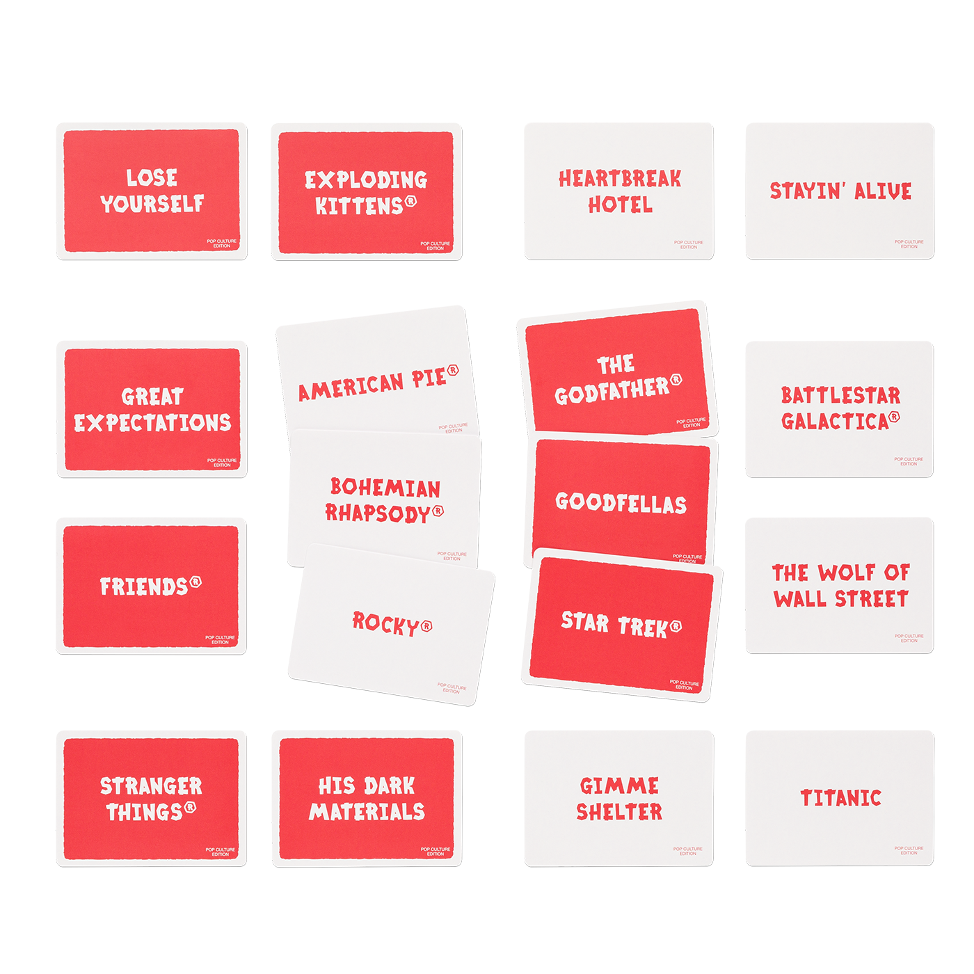 Poetry For Neanderthals: Pop Culture Edition - Board Game đoán từ văn hóa đại chúng - Exploding Kittens