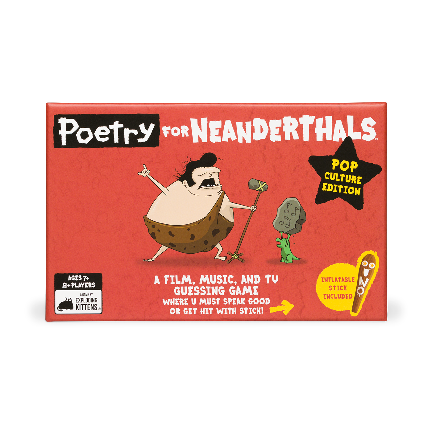Poetry For Neanderthals: Pop Culture Edition - Board Game đoán từ văn hóa đại chúng - Exploding Kittens