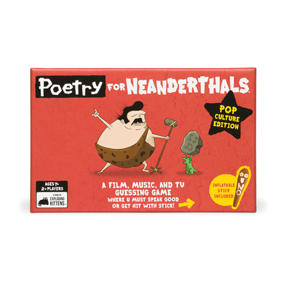 Poetry For Neanderthals: Pop Culture Edition - Board Game đoán từ văn hóa đại chúng - Exploding Kittens