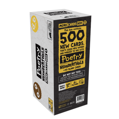 Poetry for Neanderthals Bundle - English Version