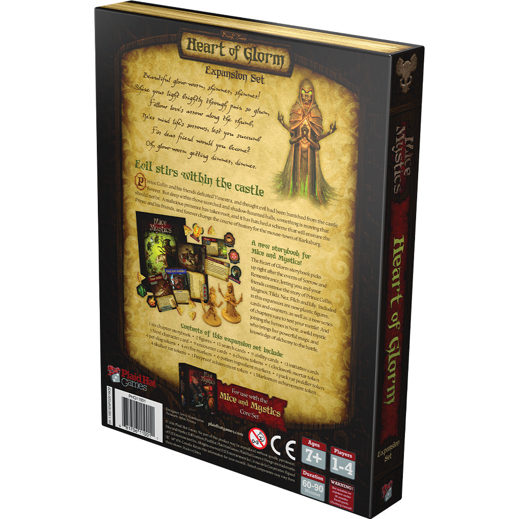 Mice and Mystics: Heart of Glorm Expansion - Bản Mở Rộng Board Game Nhập Vai - Z-Man Games