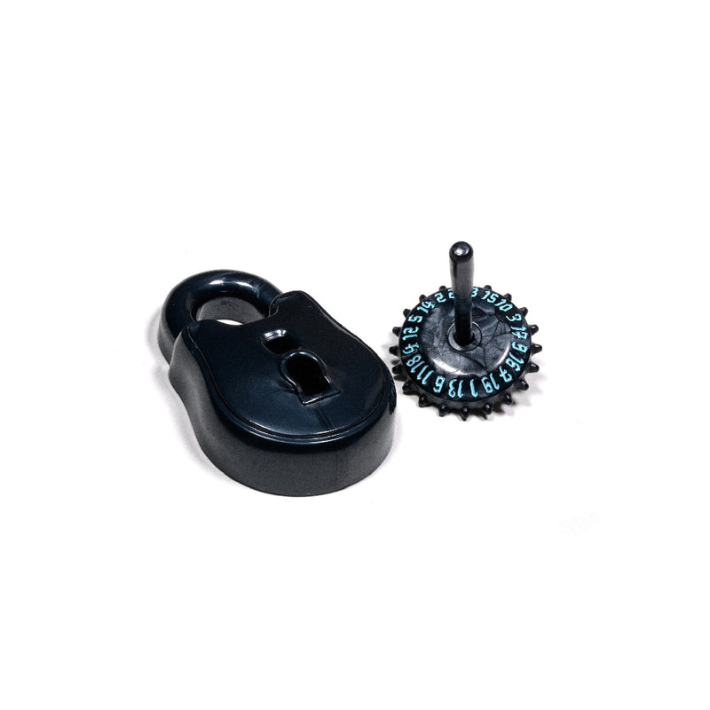 PolyHero Rogue d20 Lock and Pick Dice Set Cold Iron - Bộ Xúc Xắc D20 Đạo Tặc Độc Đáo - Tabletop Tycoon - Hình ảnh chi tiết 2