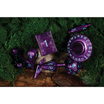 PolyHero Wizard 8 Dice Set Wizardstone - Bộ Xúc Xắc Nhập Vai Pháp Sư - PolyHero - Hình ảnh bổ sung 5