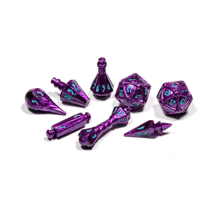 PolyHero Wizard 8 Dice Set Wizardstone - Bộ Xúc Xắc Nhập Vai Pháp Sư - PolyHero - Hình ảnh bổ sung 4