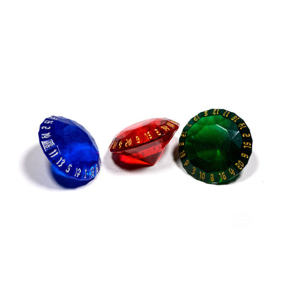 PolyHero Rogue 3d20 Gems Dice Set - Bộ Xúc Xắc Hình Đá Quý 20 Mặt - PolyHero - Hình ảnh sản phẩm