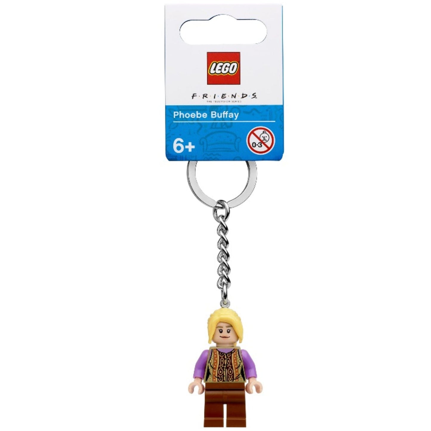 LEGO® Ideas Phoebe Keyring - Móc Khóa Nhân Vật Friends - LEGO 854122 - Hình ảnh sản phẩm