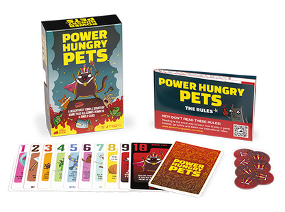Power Hungry Pets - Trò chơi thẻ bài chiến thuật - Exploding Kittens