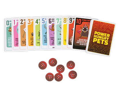 Power Hungry Pets (Small Version) - Trò chơi thẻ bài chiến thuật siêu tốc - Exploding Kittens