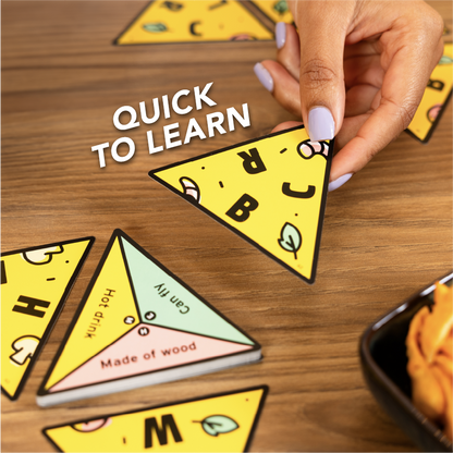 P For Pizza Board Game Giải Đố Chữ Cái Big Potato Games