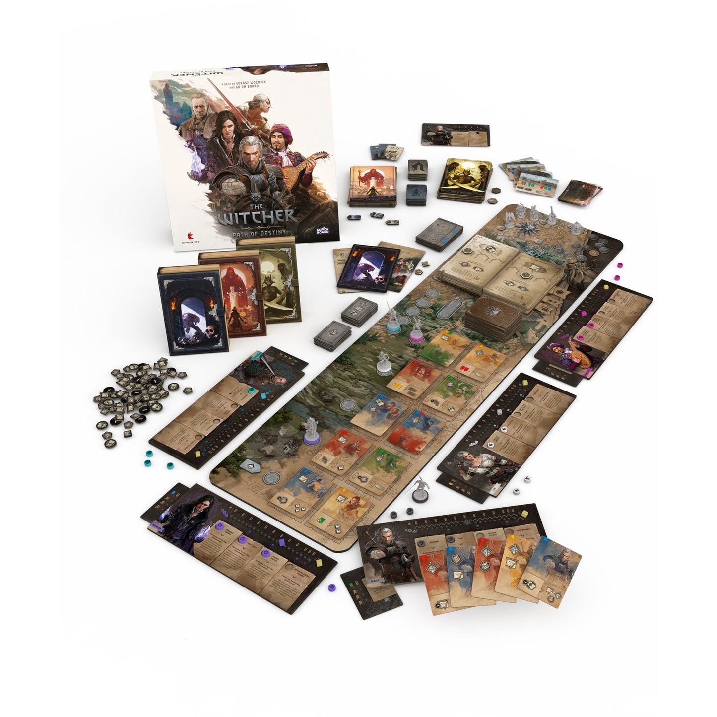 The Witcher: Path of Destiny - Deluxe Edition | Board Game Chiến Thuật Nhập Vai | Asmodee