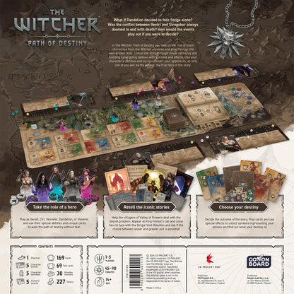 The Witcher: Path of Destiny - Standard Edition - Board Game Chiến Thuật - Rebel