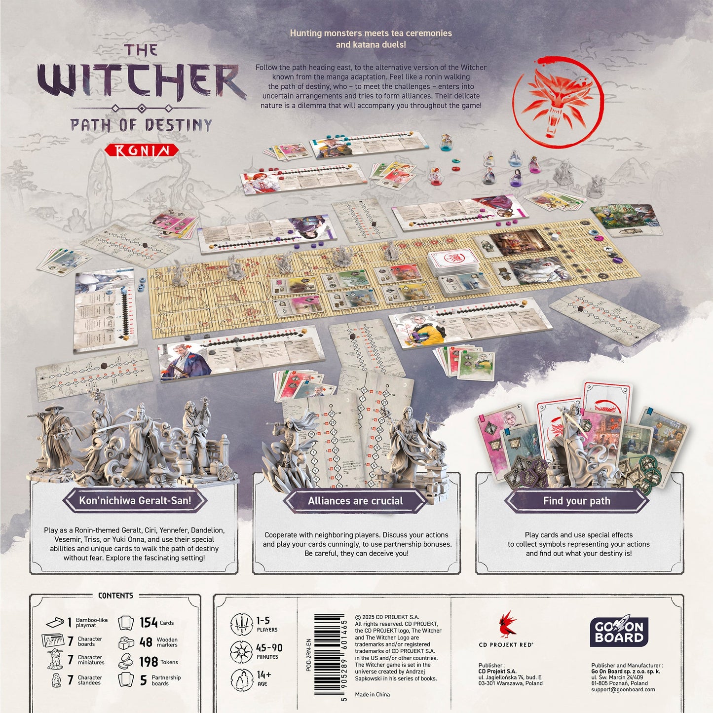The Witcher: Path of Destiny - Ronin Board Game