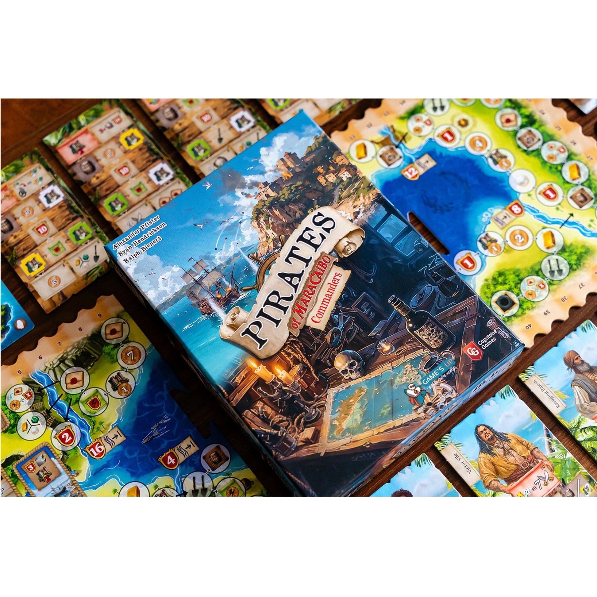 Pirates of Maracaibo: Commanders Board Game Expansion
