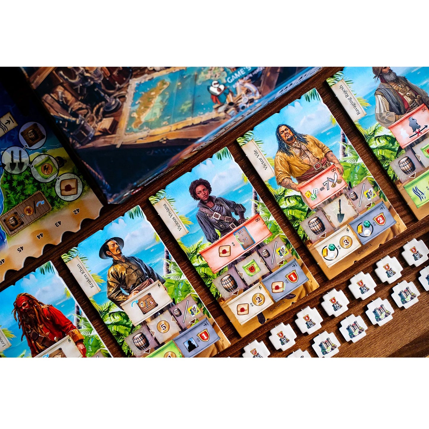 Pirates of Maracaibo: Commanders Board Game Expansion